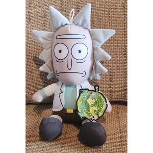 Rick & Morty 10 in plush Rick Sanchez 2019 with tags Toy Factory‎